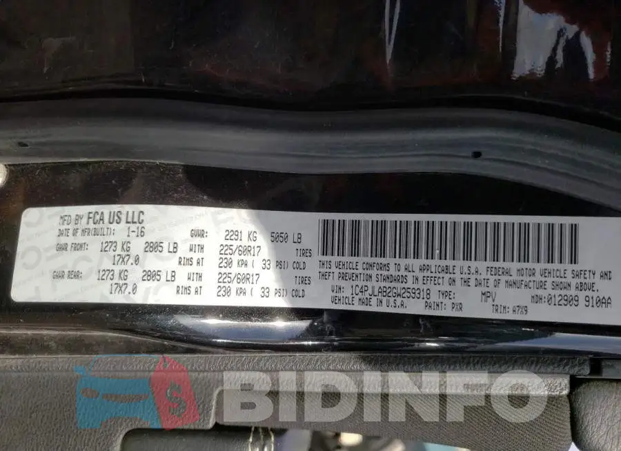 1C4PJLAB2GW259318 Photo# 12
