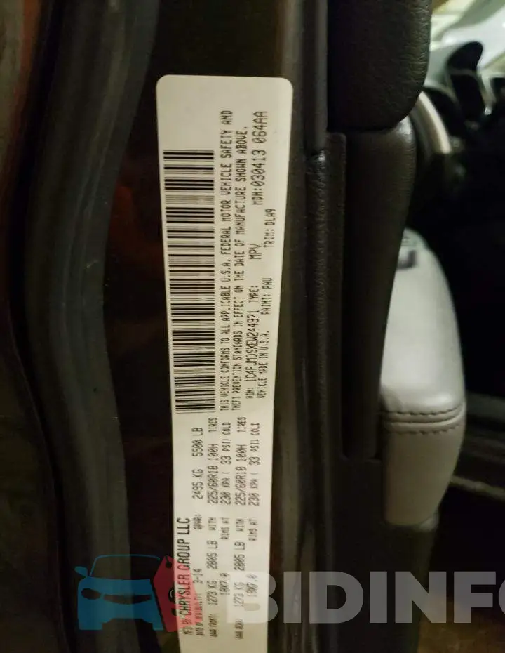 1C4PJMDSXEW244371 Photo# 14