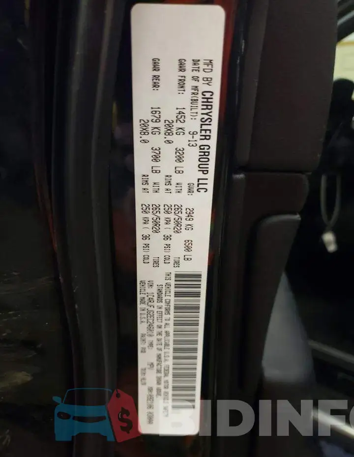 1C4RJFJG2EC246010 Photo# 13