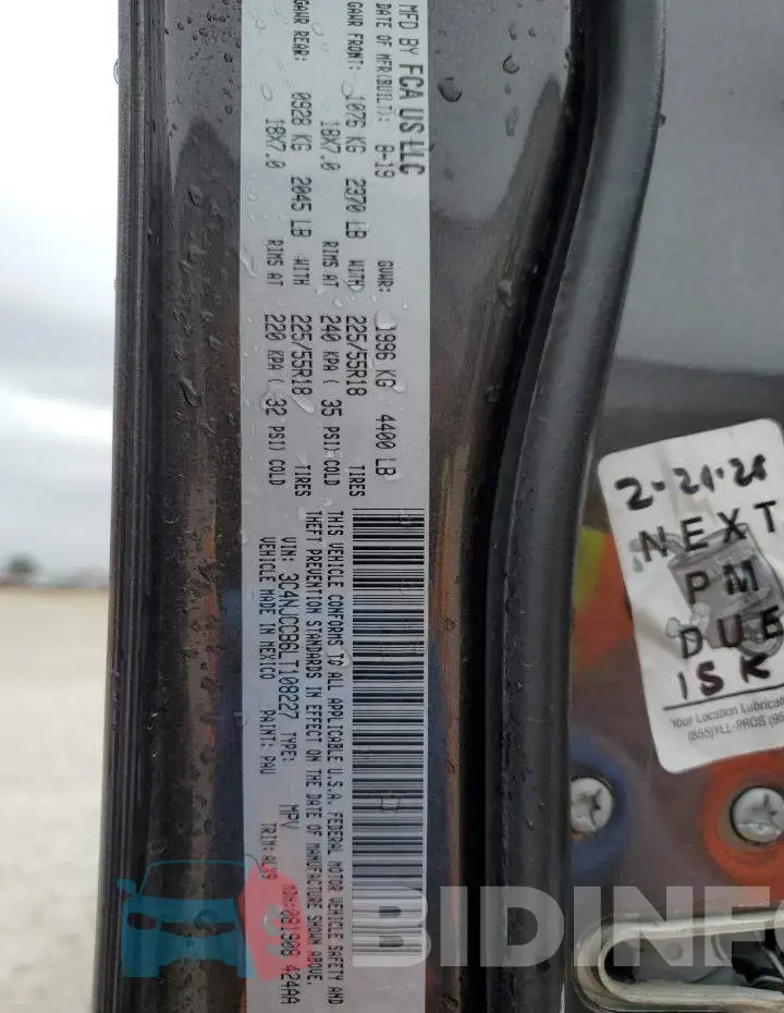 3C4NJCCB6LT108227 Photo# 14