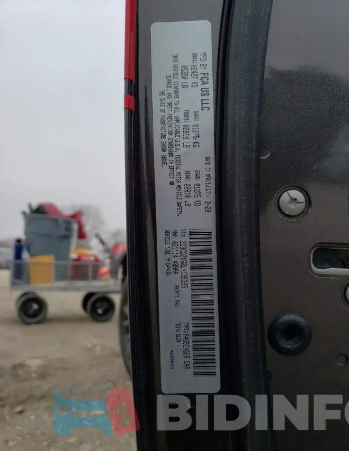 2C3CDZKG2LH135355 Photo# 13