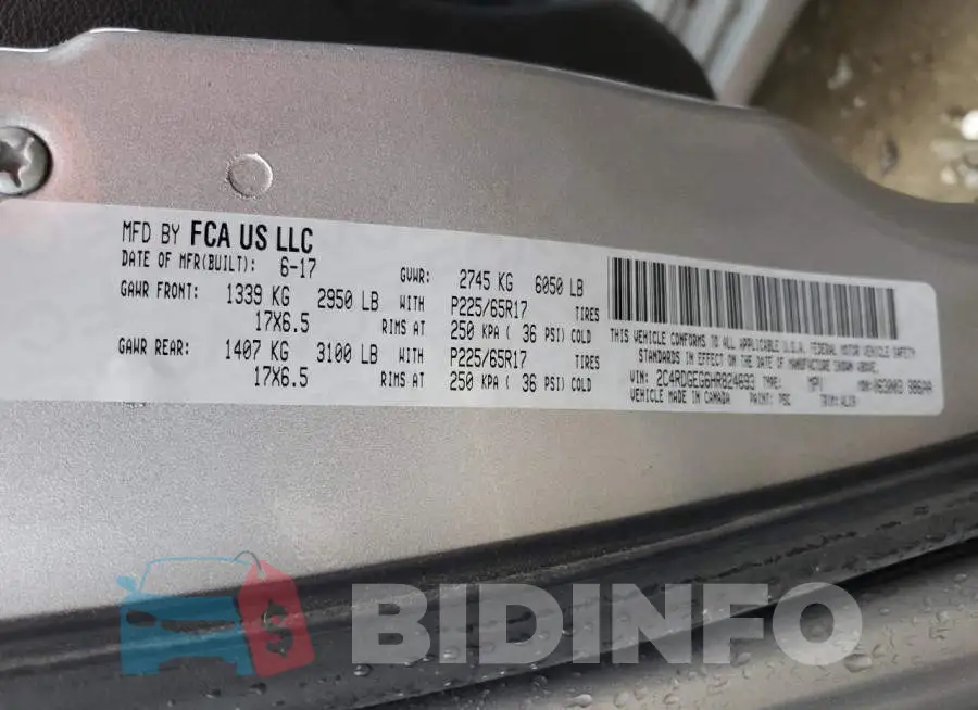 2C4RDGEG6HR824693 Photo# 13