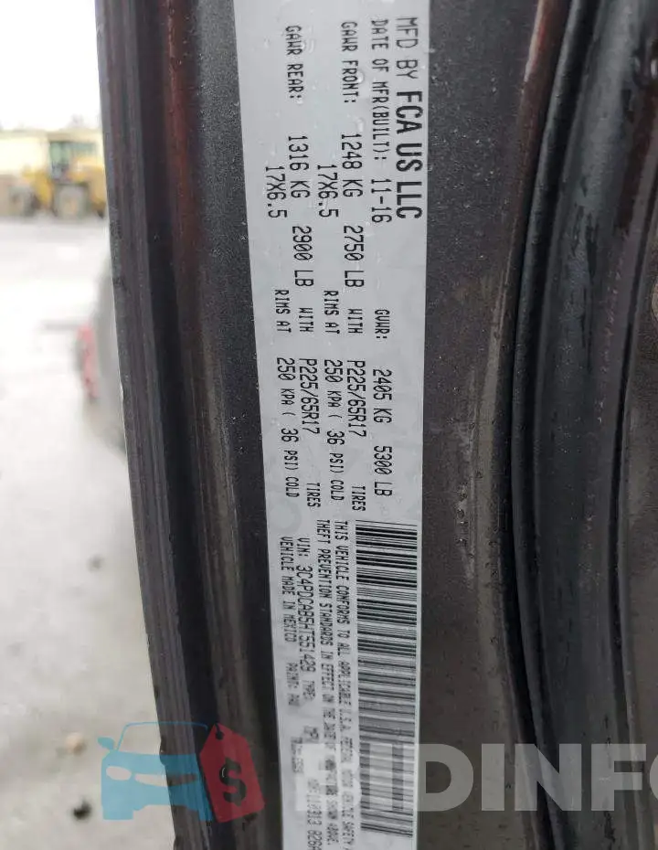 3C4PDCAB5HT551429 Photo# 13
