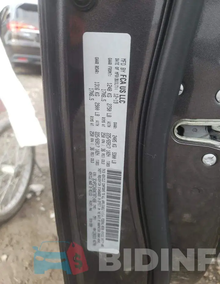 3C4PDCABXKT871496 Photo# 10