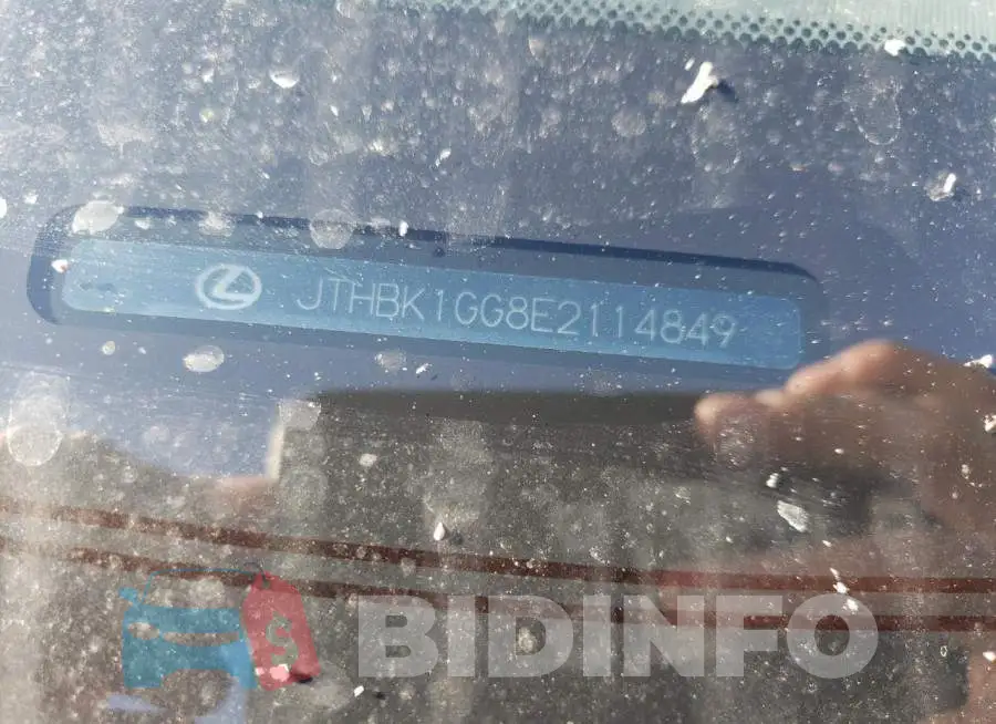 JTHBK1GG8E2114849 Photo# 12