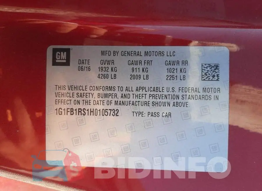 1G1FB1RS1H0105732 Photo# 10