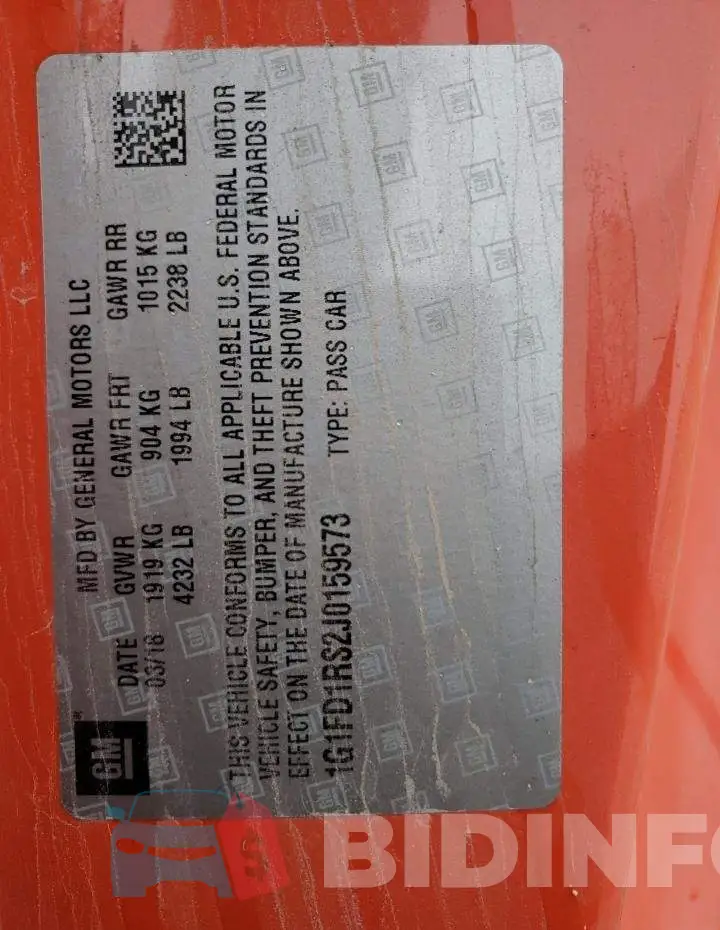 1G1FD1RS2J0159573 Photo# 12