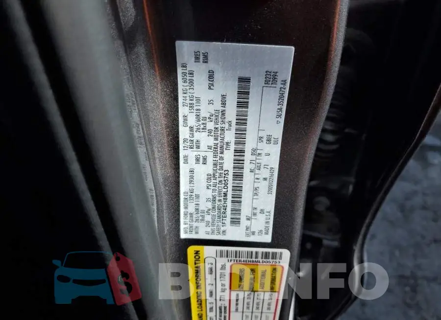 1FTER4EH8MLD05753 Photo# 12