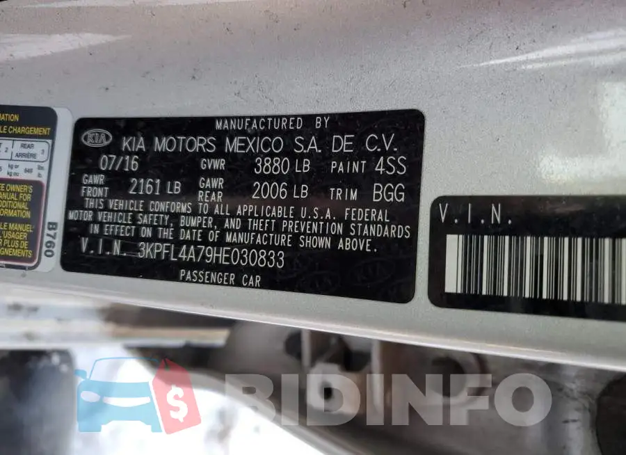 3KPFL4A79HE030833 Photo# 12