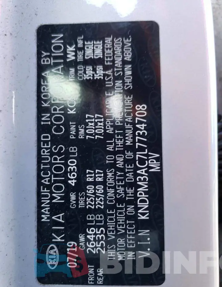 KNDPM3AC7L7734708 Photo# 13