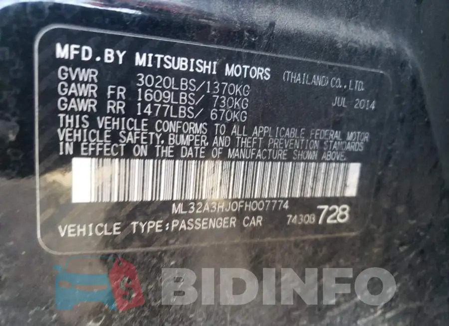 ML32A3HJ0FH007774 Photo# 12