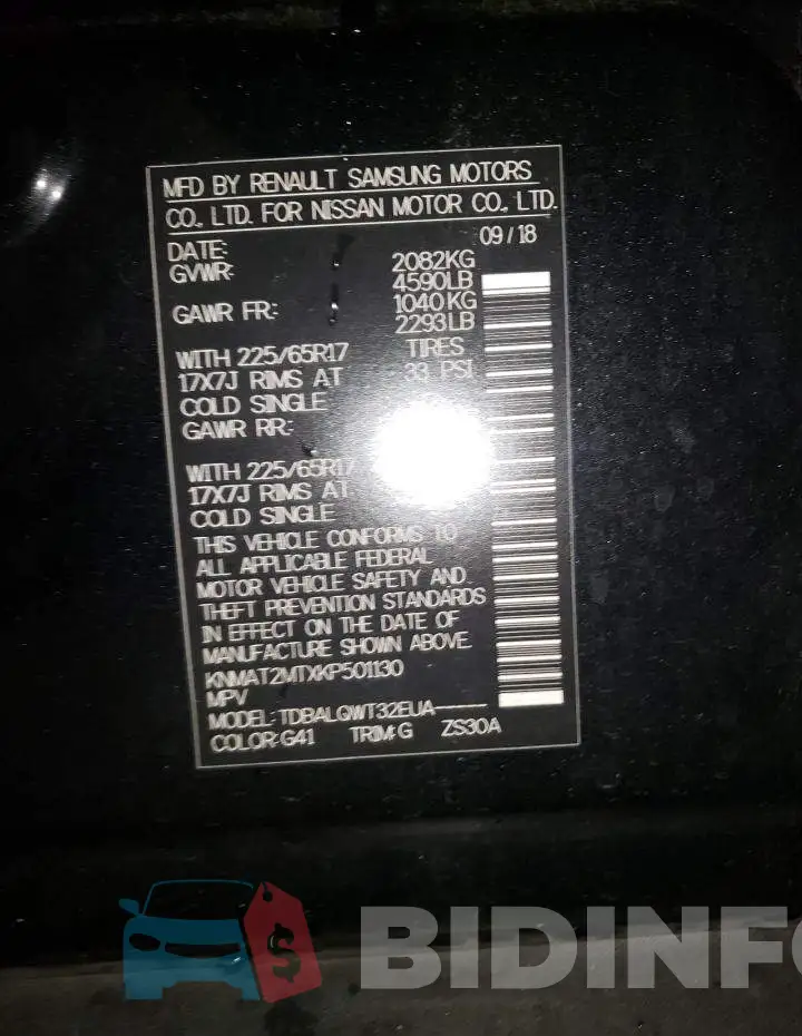 KNMAT2MTXKP501130 Photo# 13