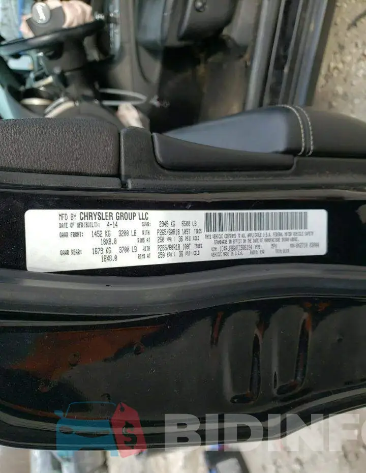 1C4RJFBGXEC505194 Photo# 13