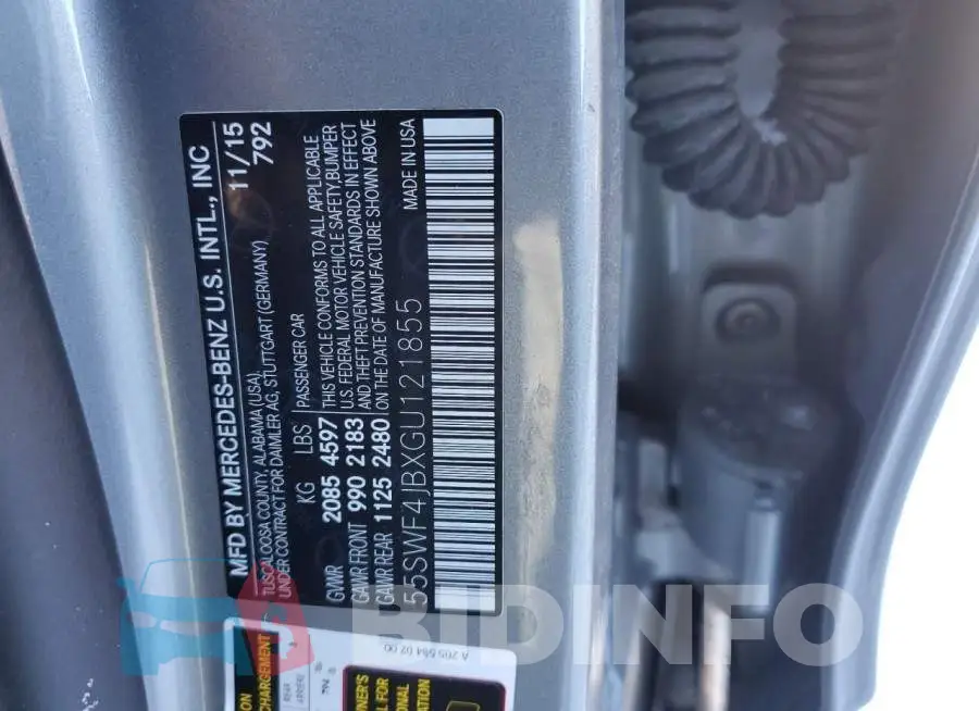 55SWF4JBXGU121855 Photo# 13