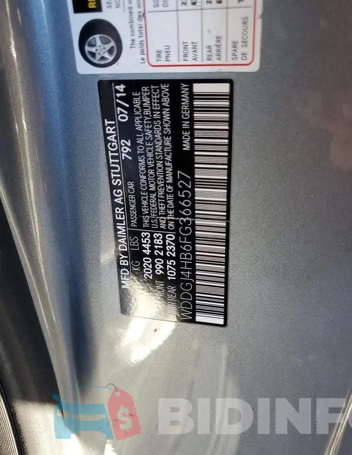 WDDGJ4HB6FG366527 Photo# 13