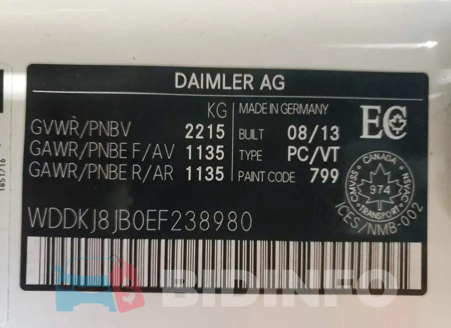 WDDKJ8JB0EF238980 Photo# 13