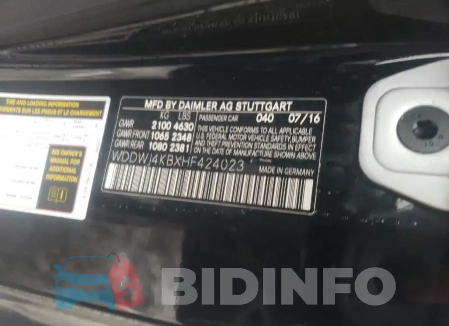 WDDWJ4KBXHF424023 Photo# 10