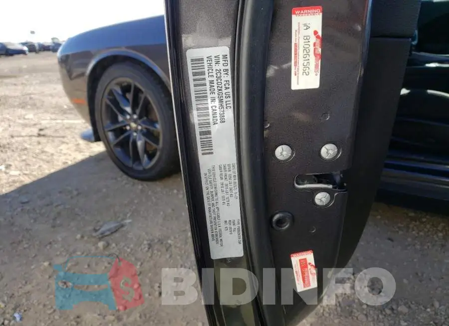 2C3CDZKG5MH573868 Photo# 10