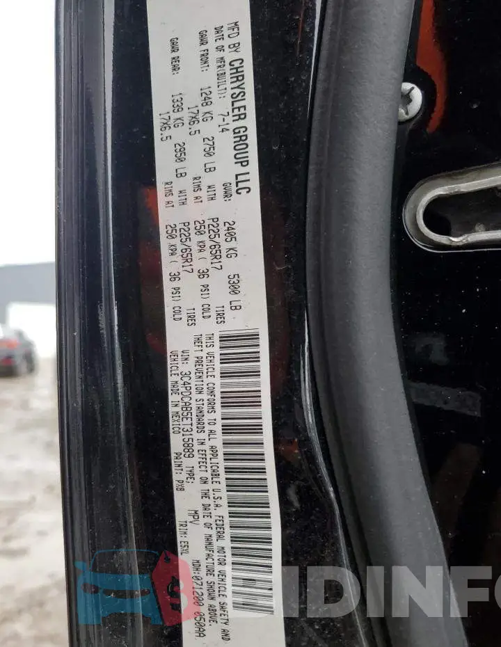 3C4PDCAB5ET315889 Photo# 13