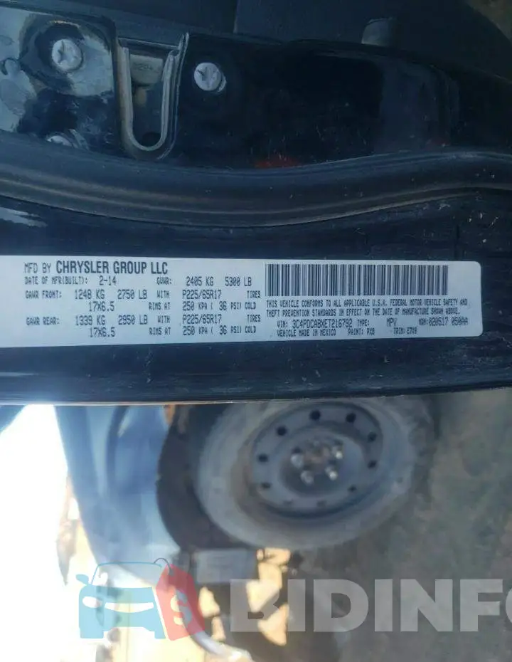 3C4PDCABXET216792 Photo# 13
