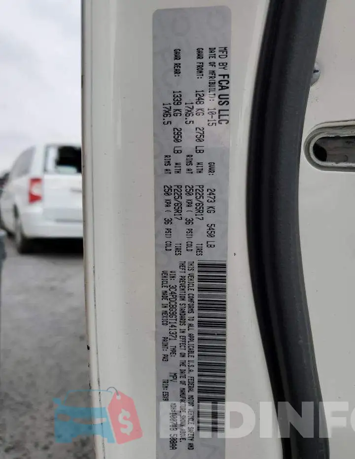 3C4PDCBG9GT141371 Photo# 13
