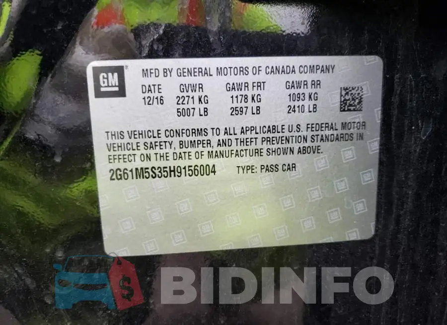 2G61M5S35H9156004 Photo# 10