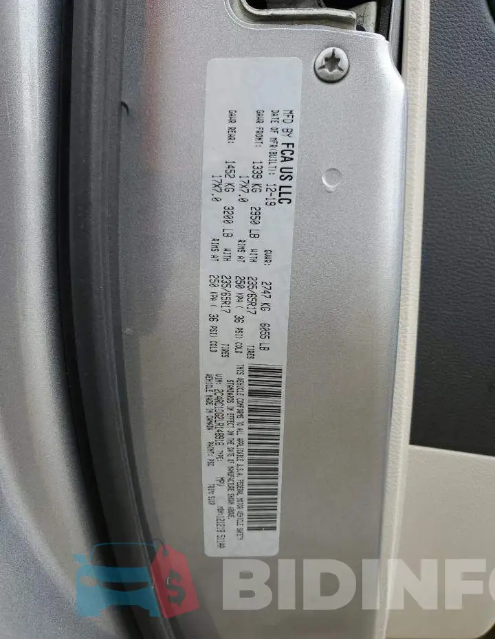 2C4RC1DG2LR148916 Photo# 13