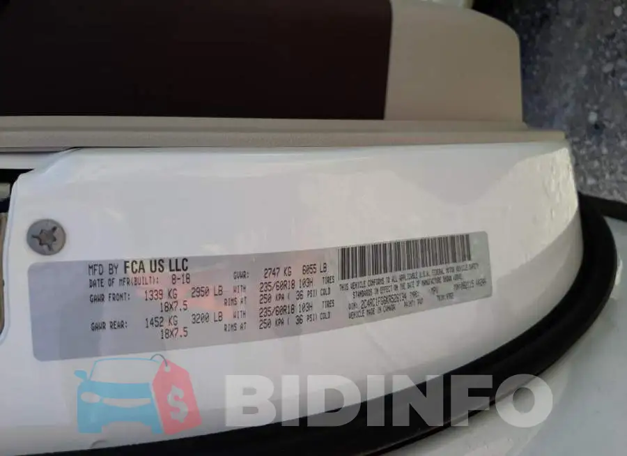2C4RC1FG6KR526134 Photo# 10