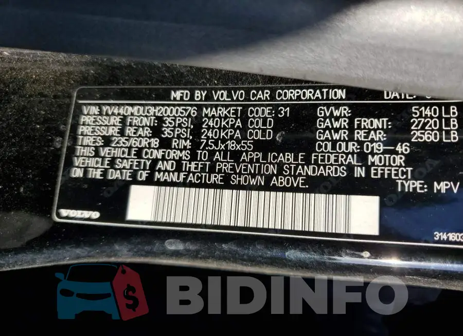 YV440MDU3H2000576 Photo# 13