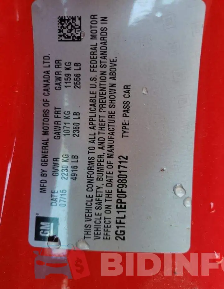 2G1FL1EP0F9801712 Photo# 10