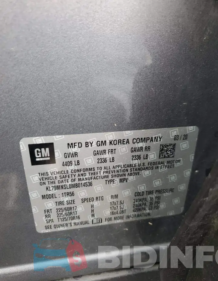 KL79MNSL0MB014536 Photo# 12