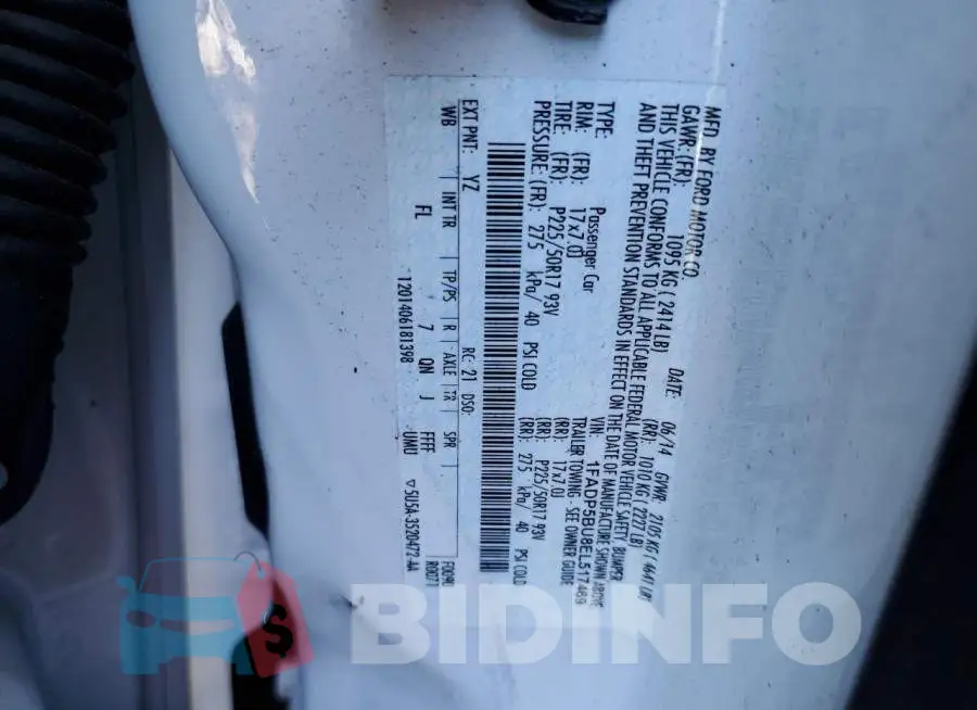 1FADP5BU8EL517469 Photo# 10