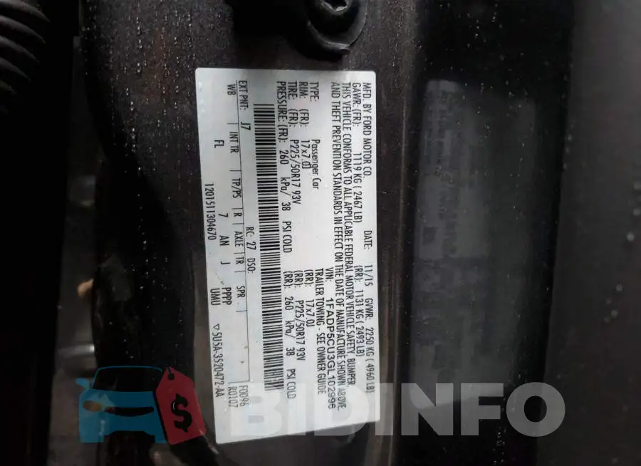 1FADP5CU3GL102996 Photo# 12