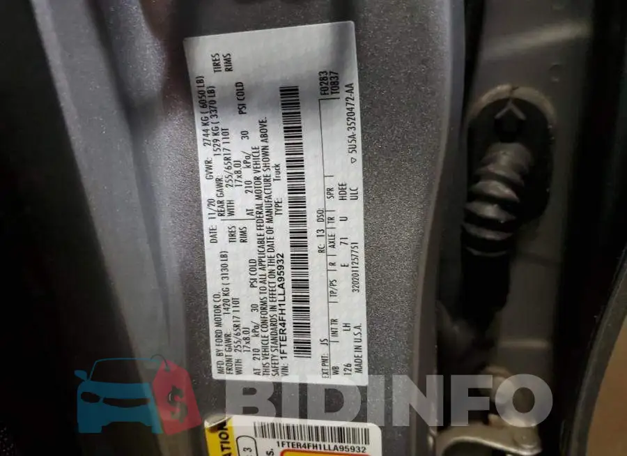 1FTER4FH1LLA95932 Photo# 12