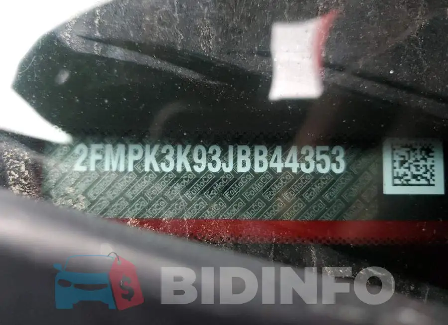 2FMPK3K93JBB44353 Photo# 12