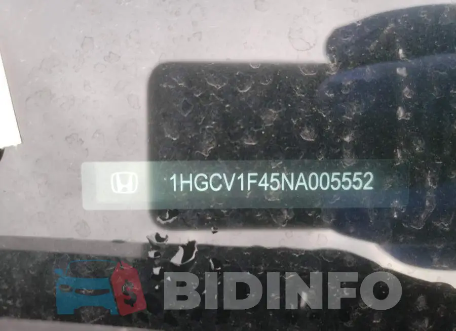 1HGCV1F45NA005552 Photo# 12