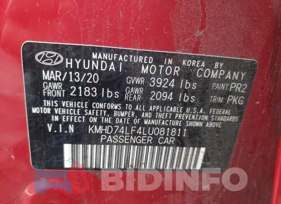 KMHD74LF4LU081811 Photo# 10