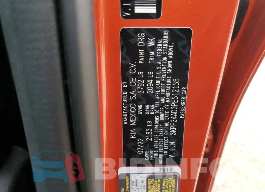3KPF24AD3PE512155 Photo# 13