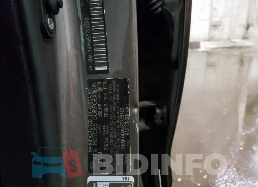 KNAFX4A68E5223409 Photo# 13