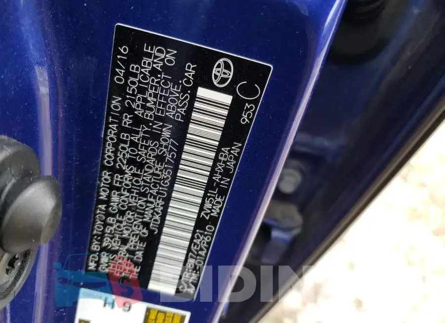 JTDKARFU1G3517577 Photo# 12