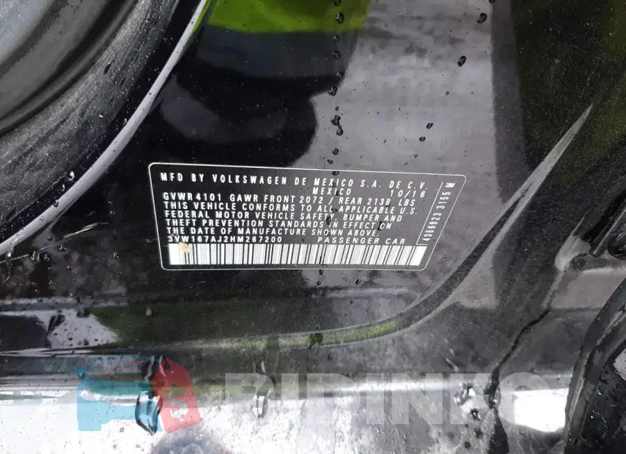 3VW167AJ2HM267200 Photo# 12