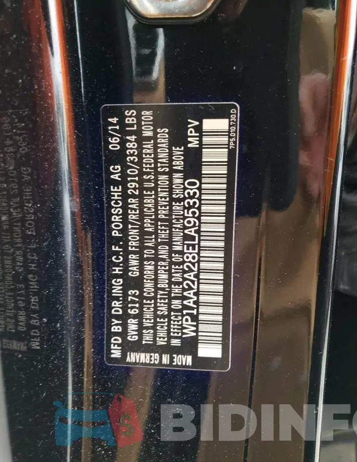 WP1AA2A28ELA95330 Photo# 13