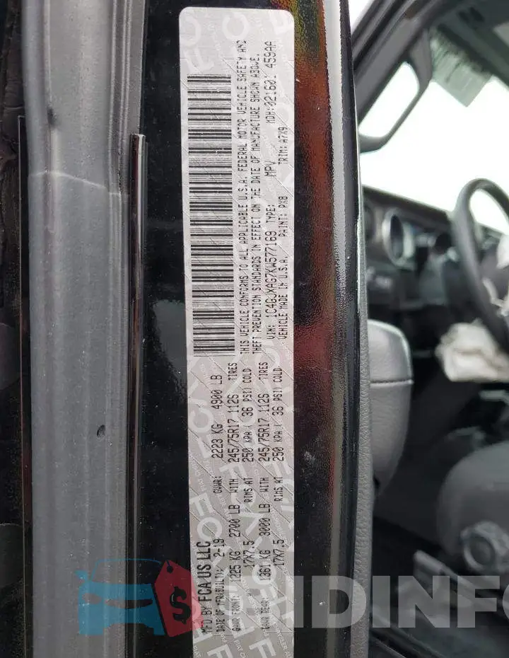 1C4GJXAG7KW577169 Photo# 12