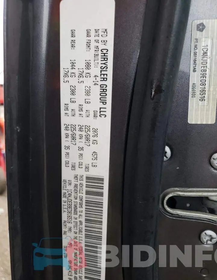 1C4NJDEB9ED816516 Photo# 14