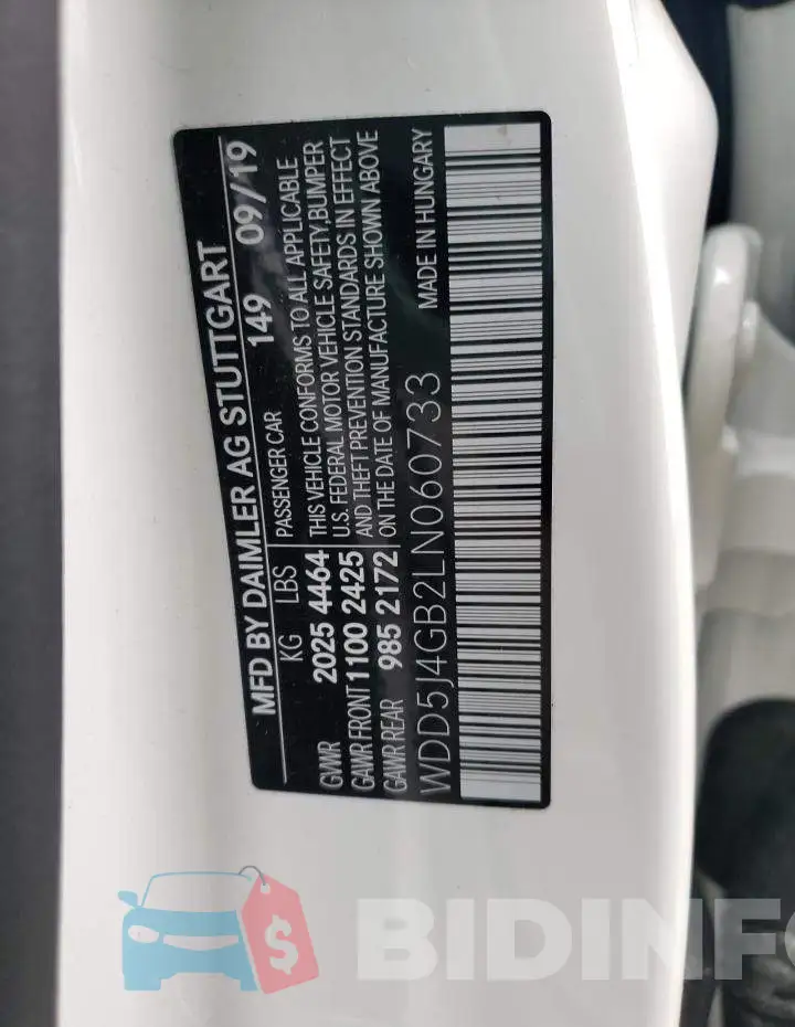 WDD5J4GB2LN060733 Photo# 12