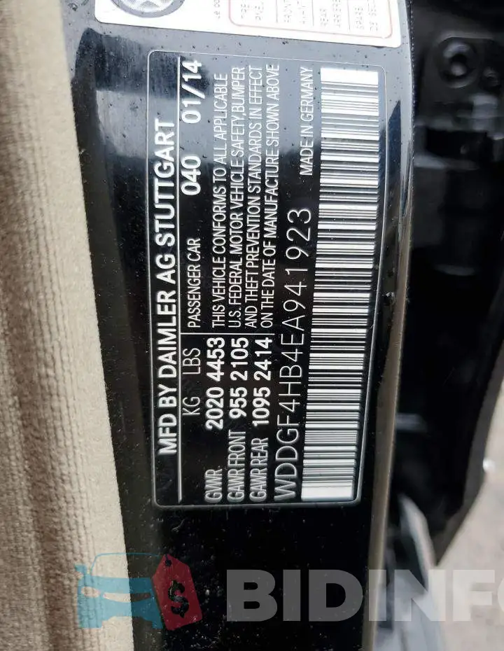 WDDGF4HB4EA941923 Photo# 12