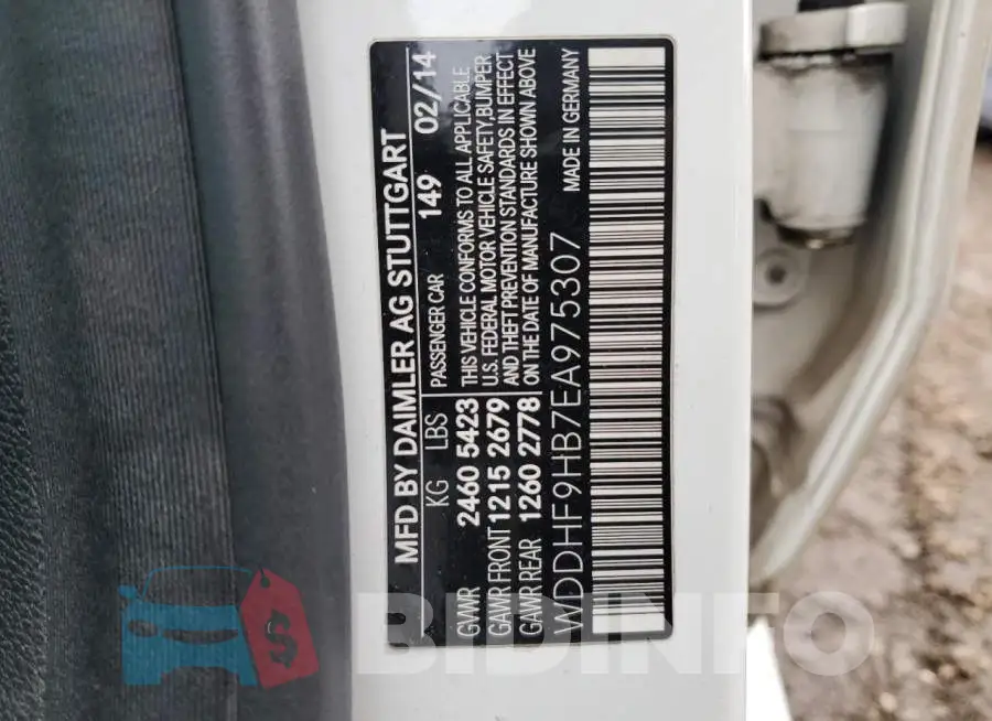 WDDHF9HB7EA975307 Photo# 12