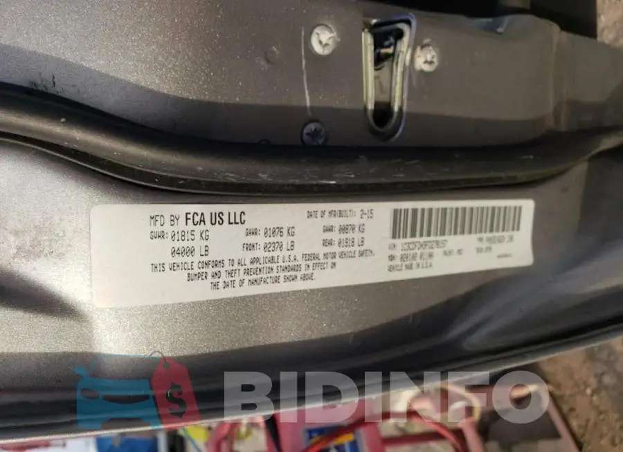 1C3CDFDH3FD278157 Photo# 12