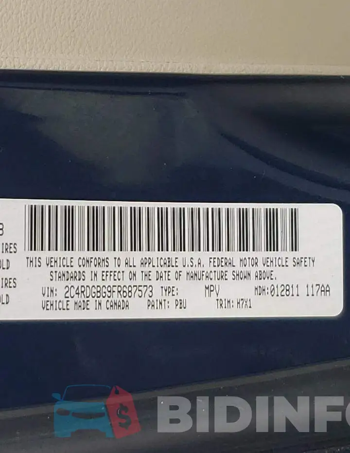 2C4RDGBG9FR687573 Photo# 13