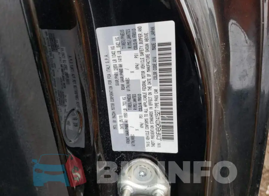 JC1NFAEK2K0141527 Photo# 12
